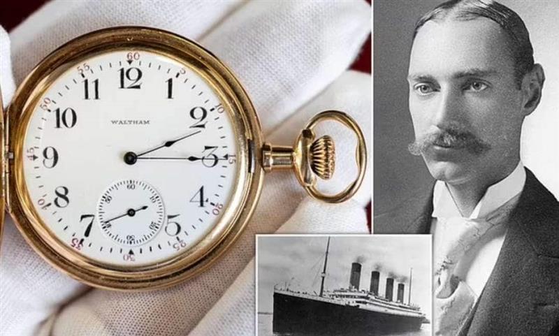 Record d'asta per l'orologio di John Astor, il passeggero più ricco del Titanic