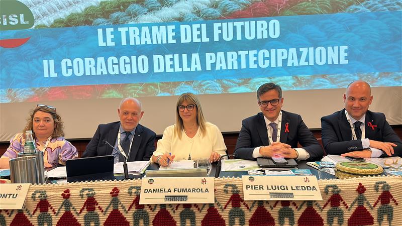 Cagliari, la Cisl sarda al Congresso: Ledda invoca un nuovo patto sociale per il riscatto dell'isola