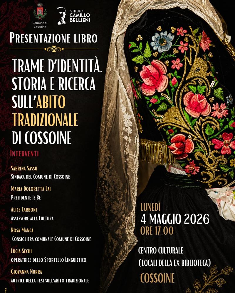 A Cossoine finisce su carta la storia dei vecchi telai: un libro fissa la memoria dell'abito tradizionale