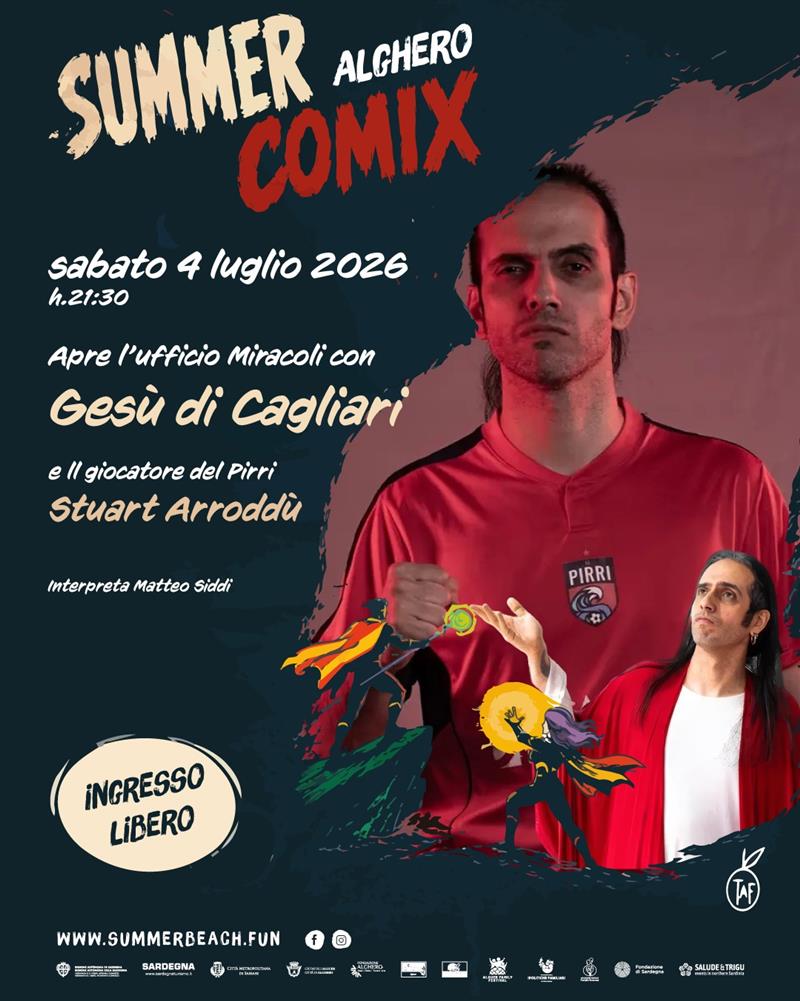 Alghero, al via la XXII edizione del Summerbeach Village: 90 giorni di sport ed eventi sulla sabbia - Si parte il 3 luglio con il "Summer Comix"