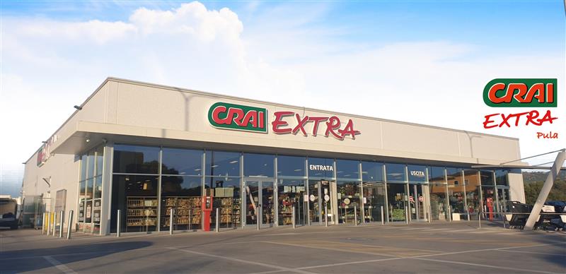 Tentato furto al supermercato Crai di Pula: ladri in fuga dopo lo sfondamento con un