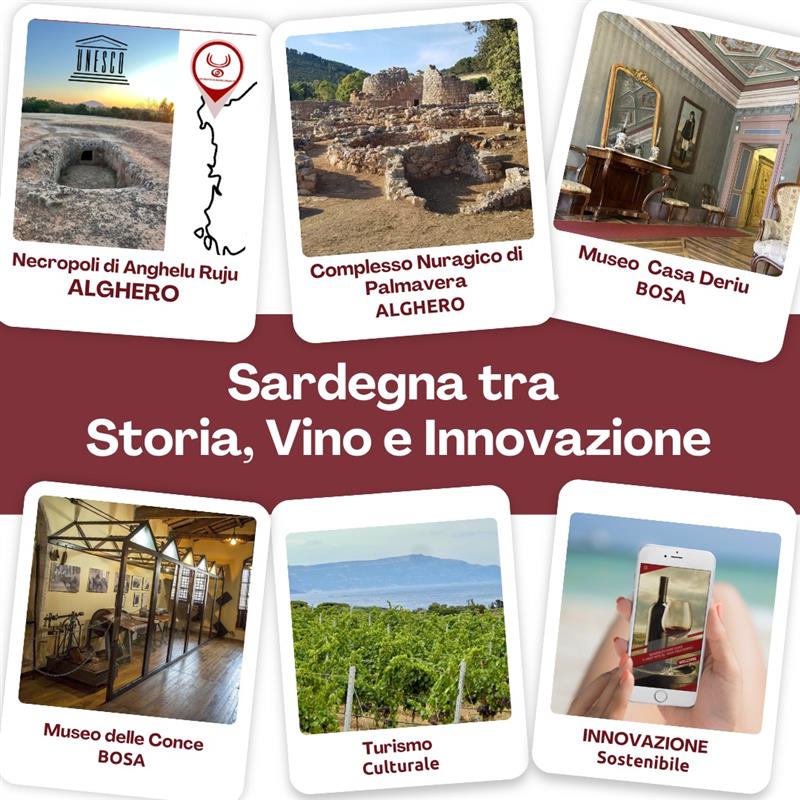 Sardegna, l’enoturismo diventa digitale: i gioielli culturali di Alghero e Bosa entrano nella rete di Wine App