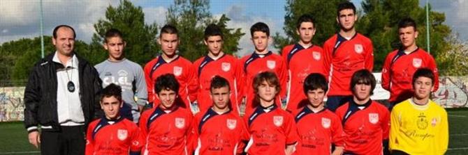 I Giovanissimi della Mercede, allenati da Geppo Serra