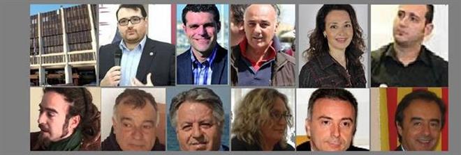 Gavino Balata, Raimondo Cacciotto, Pietrino Fois, Laura Giorico, Pietro Meloni, Valdo di Nolfo, Tore Pintus, Leonardo Polo, Elena Riva, Gavino Sini, Marco Tedde