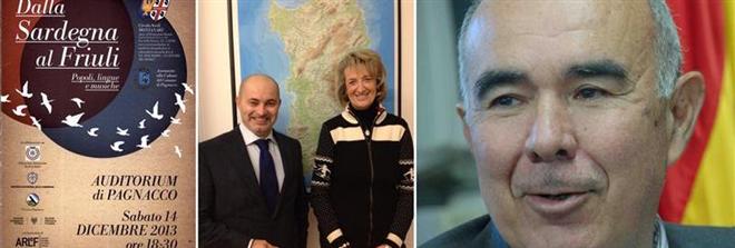 Nella foto centrale: Domenico Balzani e Annalisa Filipponi; a destra Carlo Sechi