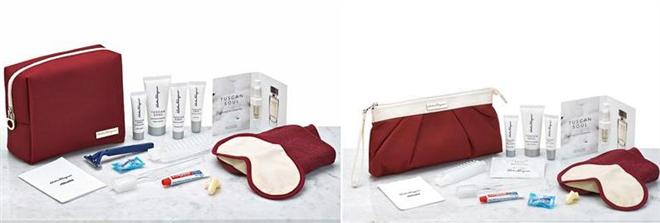 Kit Uomo e Donna Ferragamo Parfums per Alitalia